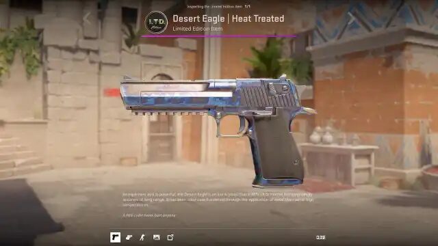Desert Eagle Heat Treated