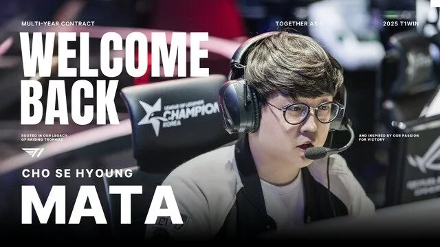 T1 Đón Chào Sự Trở Lại Của Mata Trong Kỳ Chuyển Nhượng Mới